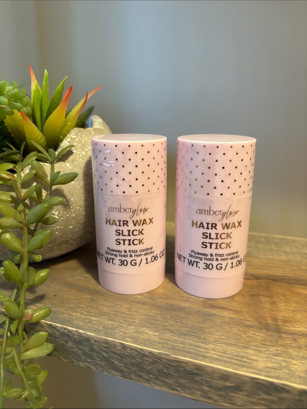 Amber glow Hair Wax Slick Stick